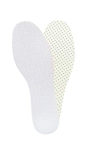 Kaps Frotte Einlegesohlen, Bequeme und hygienische Schuheinlagen, Frische und Hygiene für Schuhe, Barfußsohlen für den Sommer (43 EUR / 9 UK) von Kaps