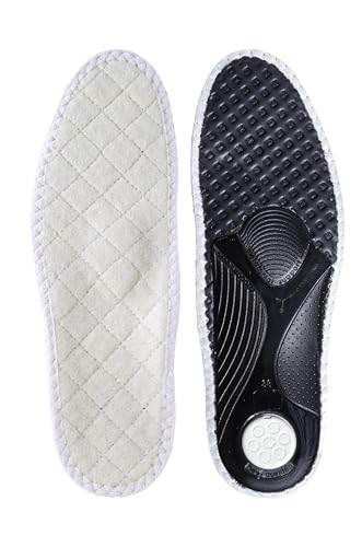 Kaps Schuheinlagen - Alu-Tech Relax - Orthopädische Thermo-Einlegesohlen mit Fußbett gegen Absenken der Längs - und Querwölbung - Größe 42 von Kaps