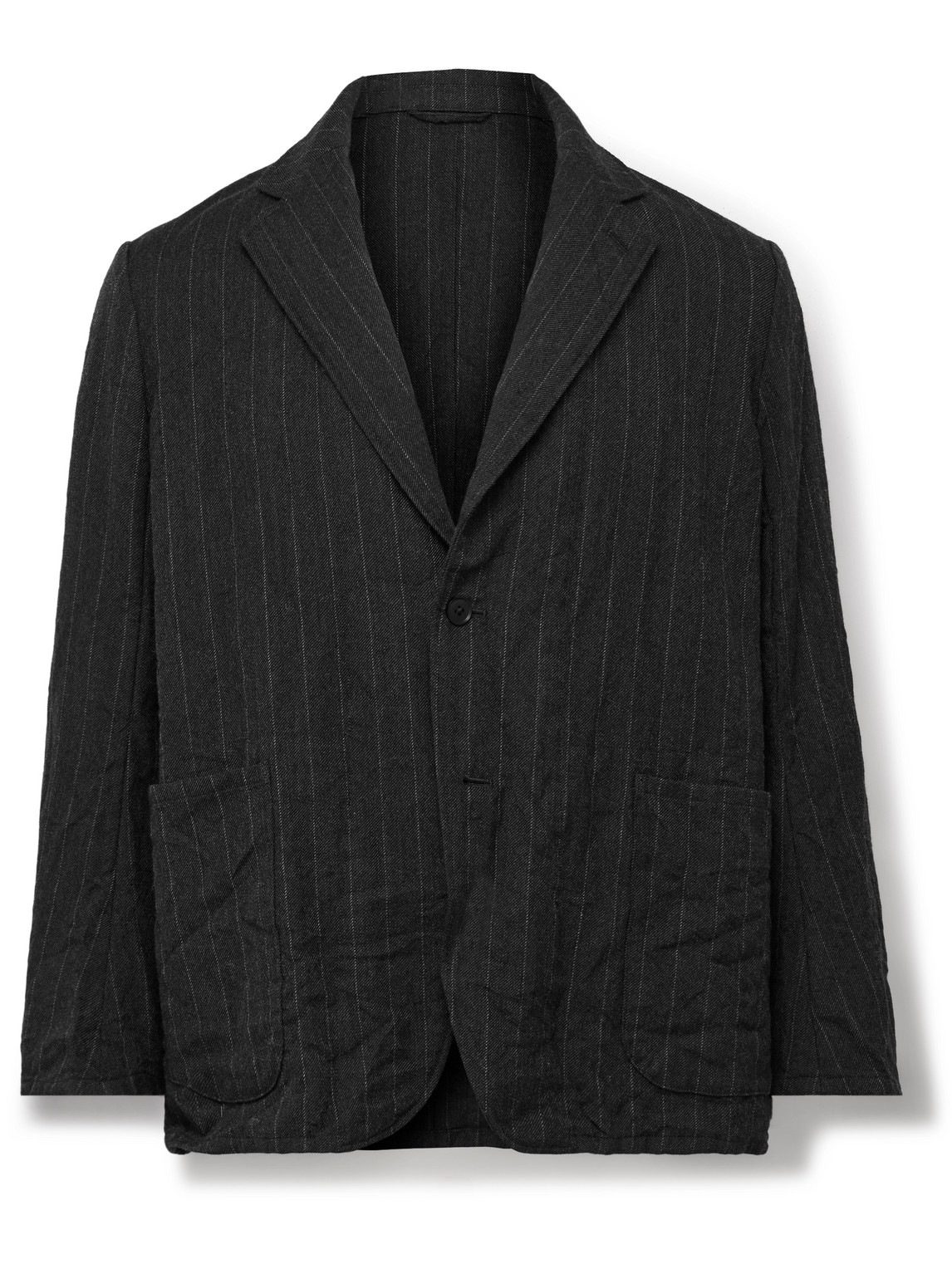 Kaptain Sunshine - Take Easy Pinstriped Wool-Twill Suit Jacket - Men - Gray - 36 Kaptain Sunshine - Take Easy Pinstriped Wool-Twill Suit Jacket - Men - Gray - 36 von Kaptain Sunshine