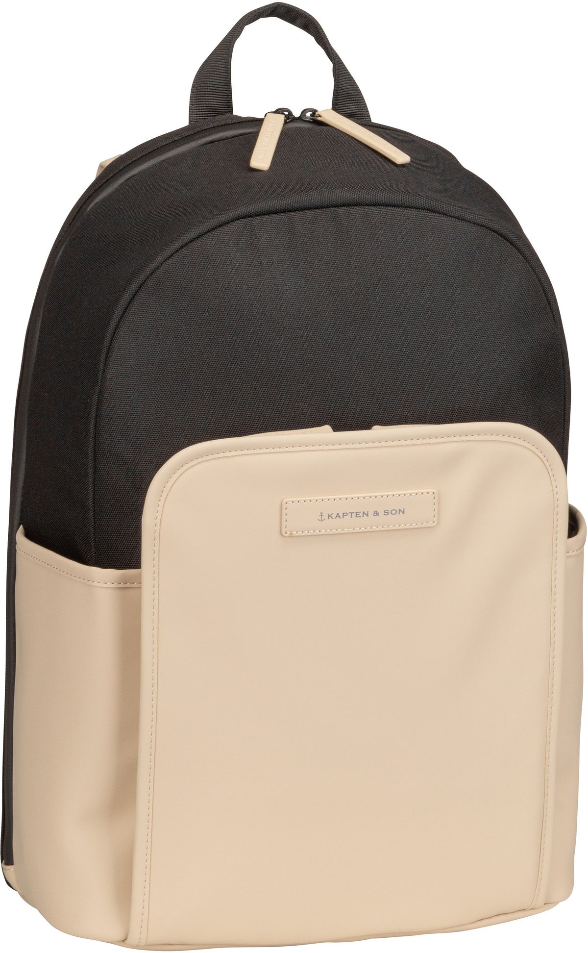 Kapten & Son Aalborg  in Cream Black (12 Liter), Rucksack / Backpack von Kapten & Son