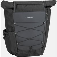 Kapten & Son - Banff All Black - Rolltop Rucksack  , 28 l von Kapten & Son