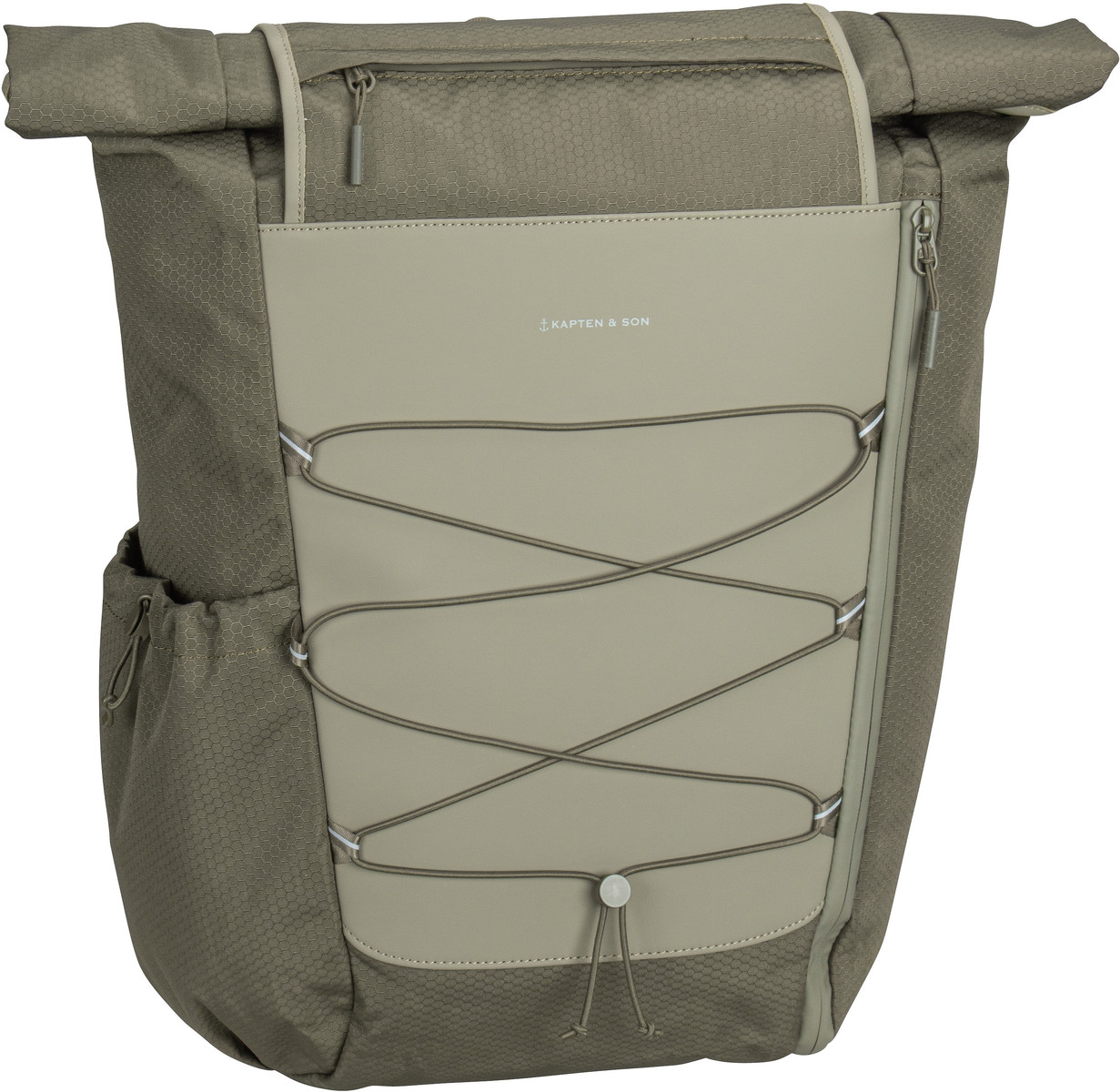 Kapten & Son Banff  in Oliv (28 Liter), Rolltop Rucksack von Kapten & Son