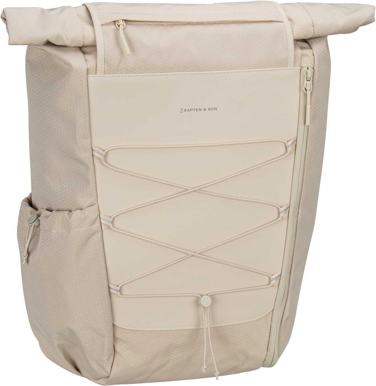 Kapten & Son Banff  in Beige (28 Liter), Rolltop Rucksack von Kapten & Son