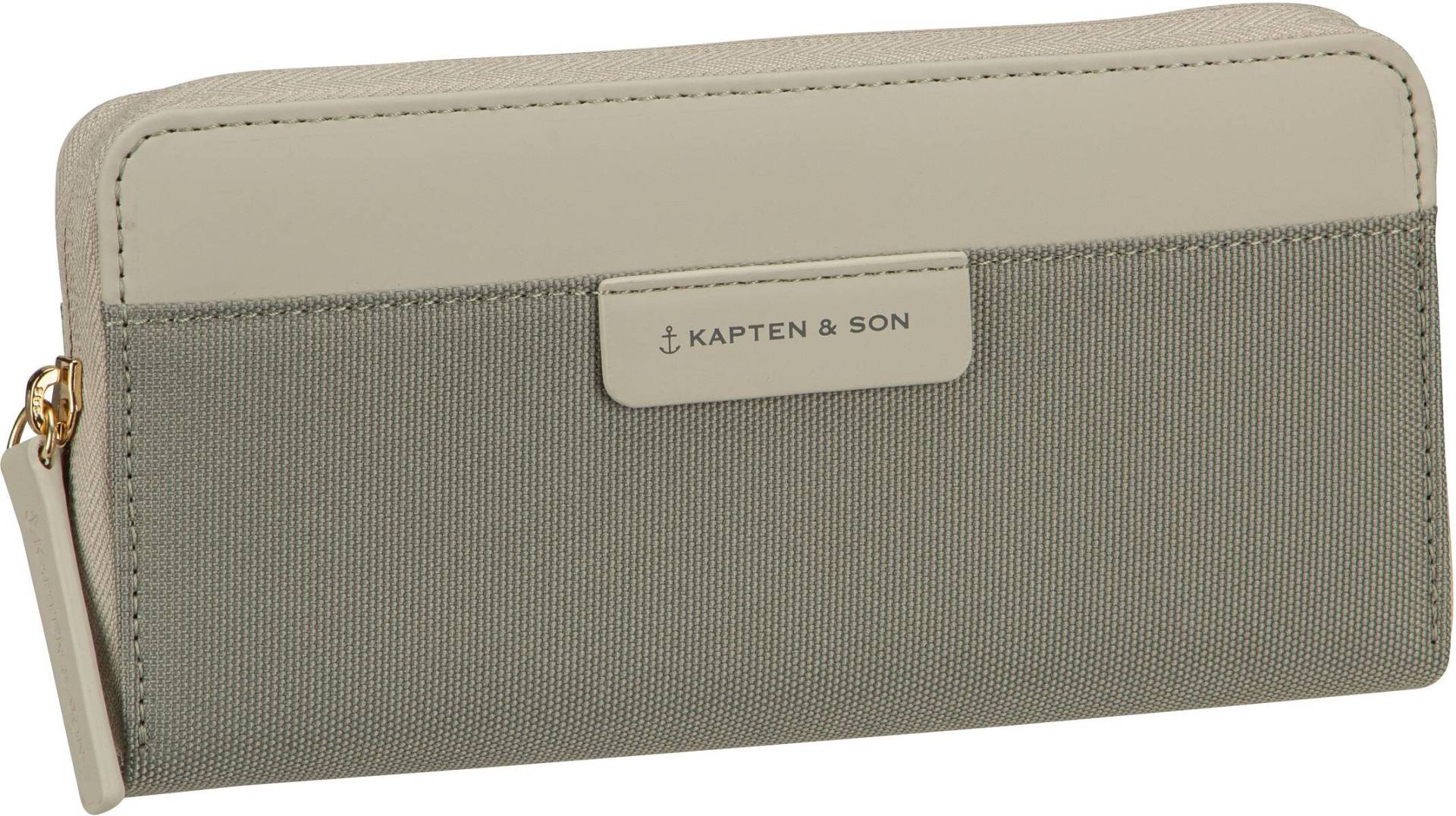 Kapten & Son Bergen Pro Wallet Large  in Grün (0.6 Liter), Geldbörse von Kapten & Son