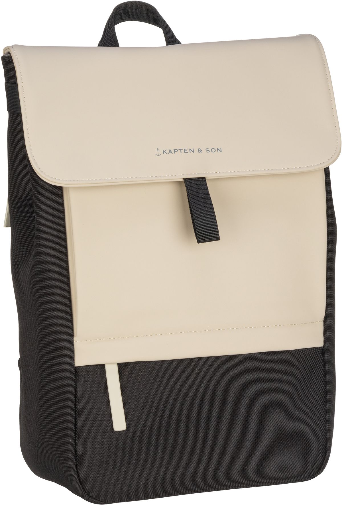 Kapten & Son Fyn  in Cream Black (14 Liter), Rucksack / Backpack von Kapten & Son