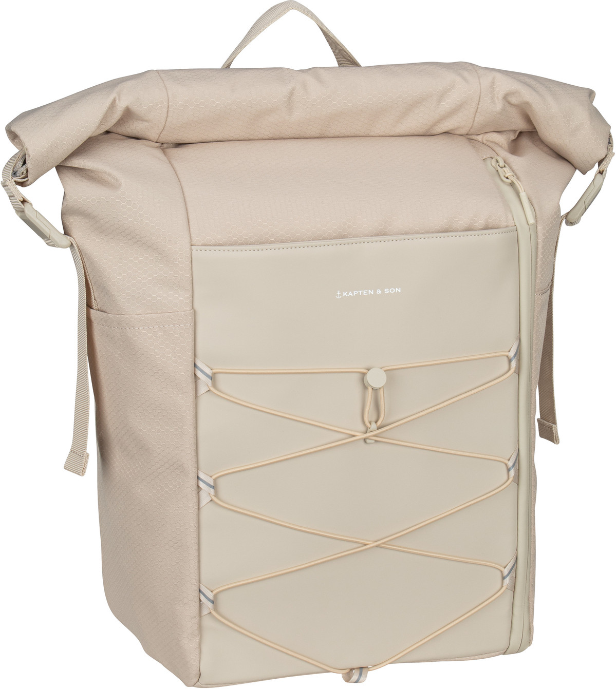 Kapten & Son Yoho  in Beige (24 Liter), Rolltop Rucksack von Kapten & Son