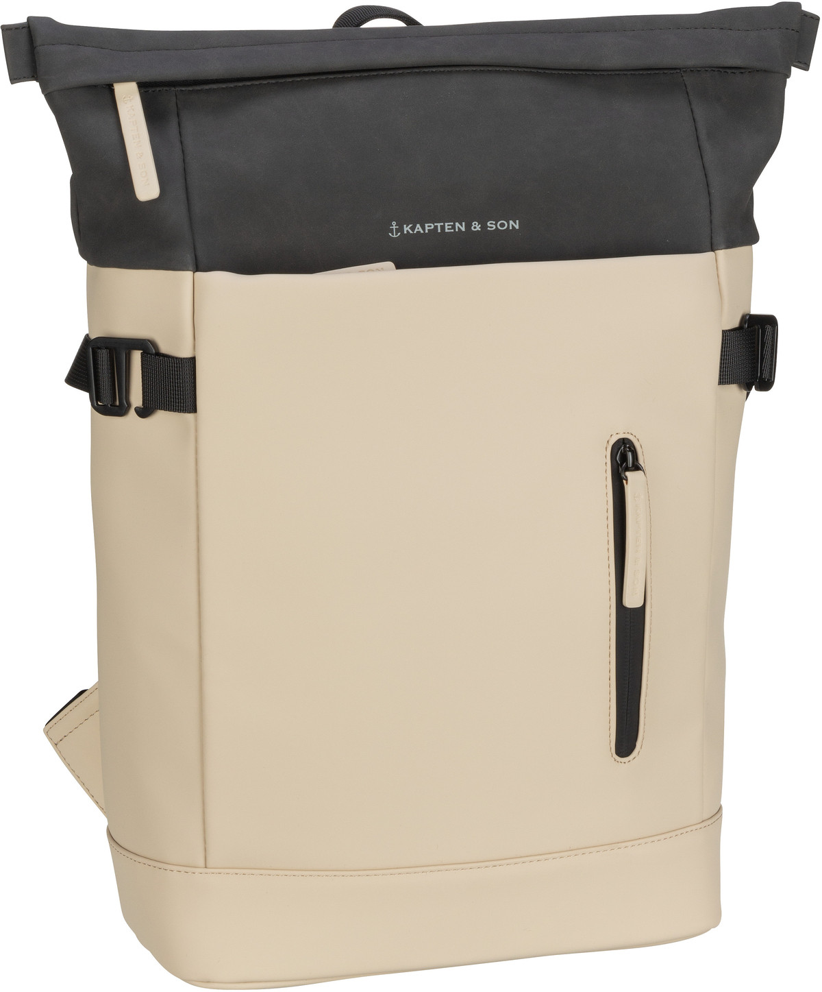 Kapten & Son Aarhus  in Cream Black (14 Liter), Rucksack / Backpack von Kapten & Son