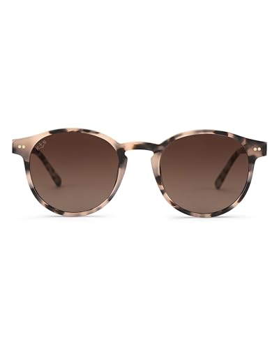 Kapten & Son Sonnenbrille Marais Sand Tortoise Brown | Unisex | Stylische Sunglasses mit formschöner Fassung aus hochwertigem Acetat | Zuverlässiger Sonnen- und UV-Schutz | Rahmenbreite: 138mm von Kapten & Son