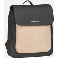 Kapten & Son - Tromso Small Cream Black - Rucksack  , 6 l von Kapten & Son