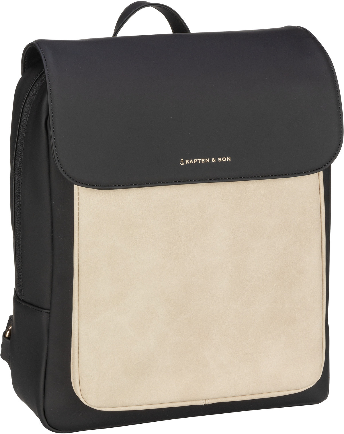 Kapten & Son Tromso  in Cream Black (9 Liter), Rucksack / Backpack von Kapten & Son