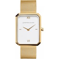 Kapten & Son Uhr - Grace Mesh - Gr. unisize - in Gold - für Damen von Kapten & Son