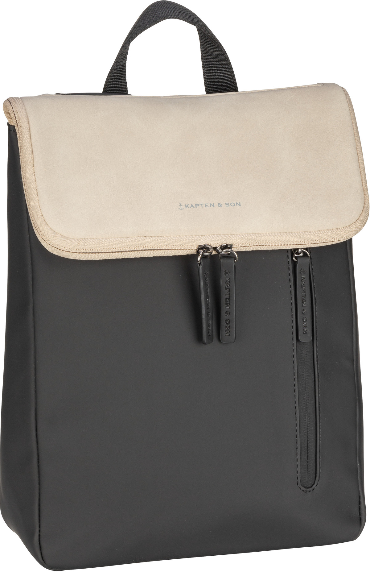 Kapten & Son Vallen  in Cream Black (6 Liter), Rucksack / Backpack von Kapten & Son