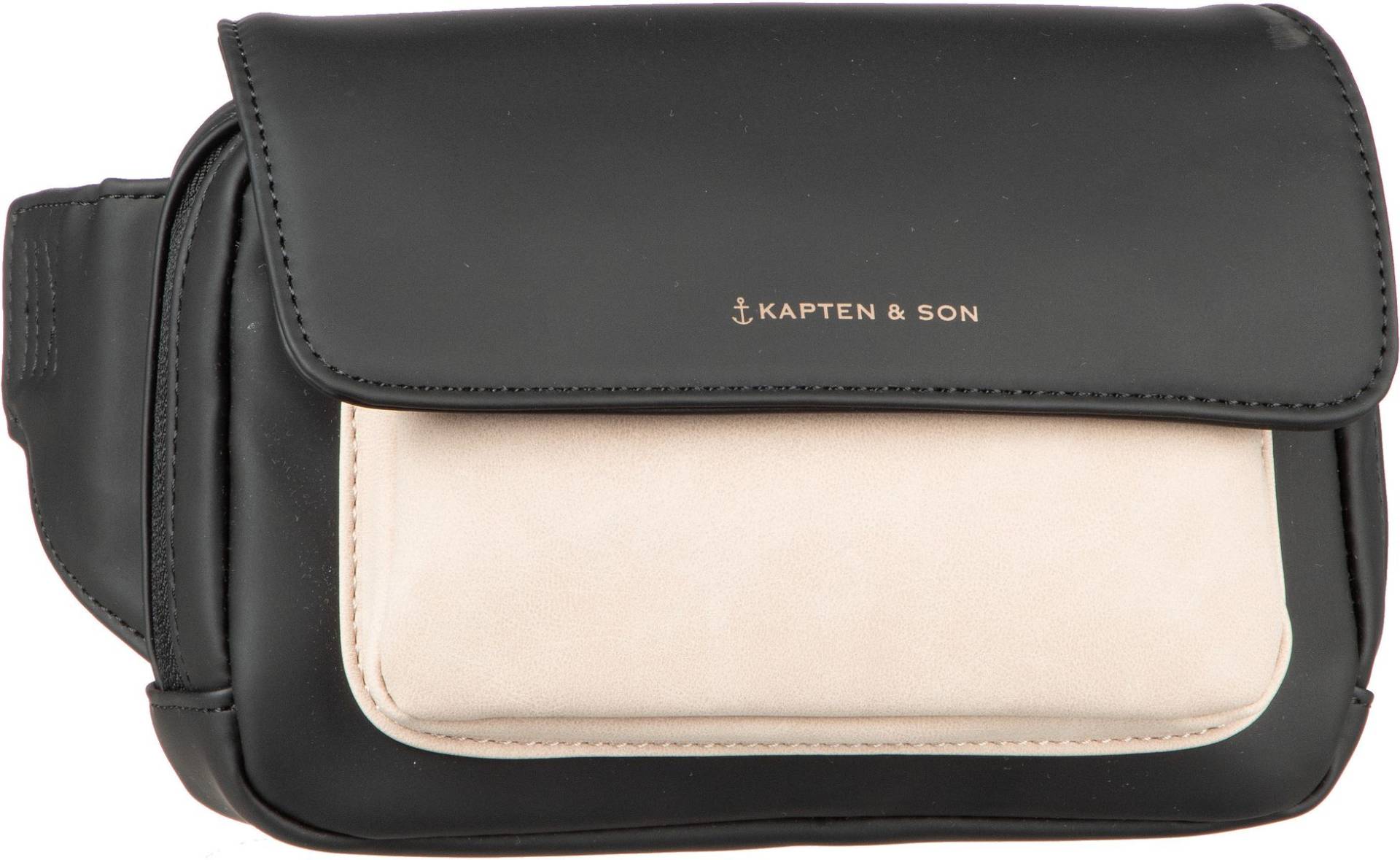 Kapten & Son Visby  in Cream Black (1.2 Liter), Bauchtasche / Gürteltasche von Kapten & Son