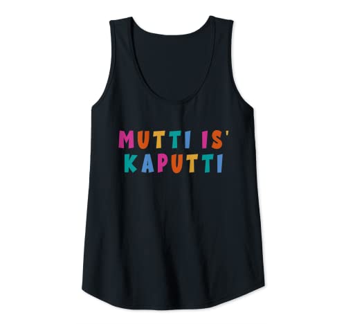 Damen Mutti Is Kaputti Mütter Geburt Baby Zuwachs Alltag Kaputti Tank Top von Kaputti Eltern Partnerlook Cooler Lustiger Spruch