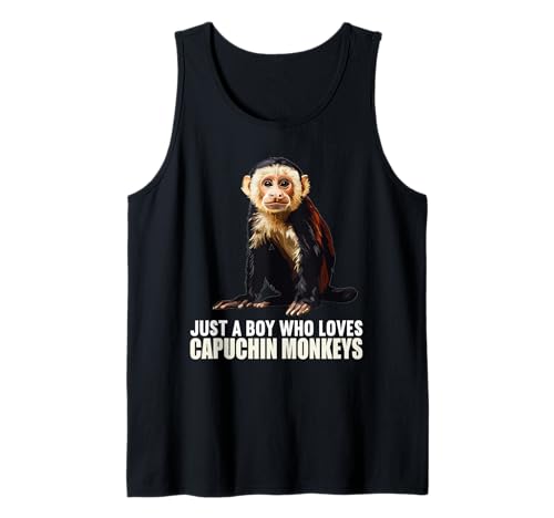 Herren Kapuzineraffen Kapuzineraffe Tank Top von Kapuzineraffen Kapuzineraffe Tier Shop