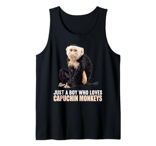 Herren Kapuzineraffen Kapuzineraffe Tank Top von Kapuzineraffen Kapuzineraffe Tier Shop