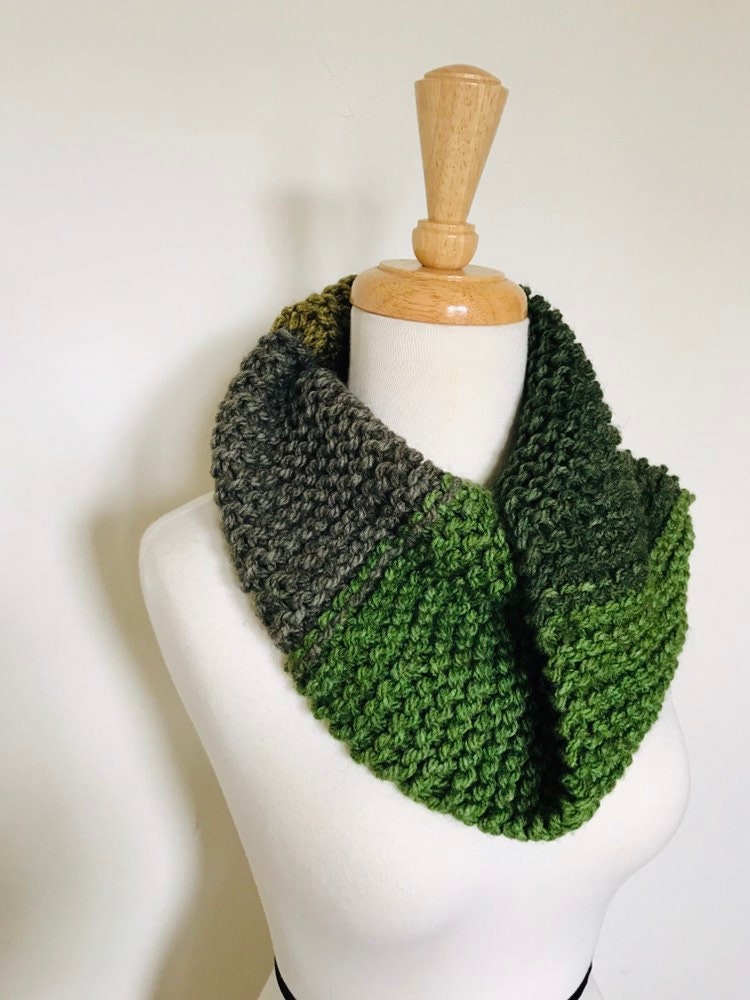 Pullover Gemütlich Mode Infinity Schal - Forrest Töne von KaraLunaDesigns