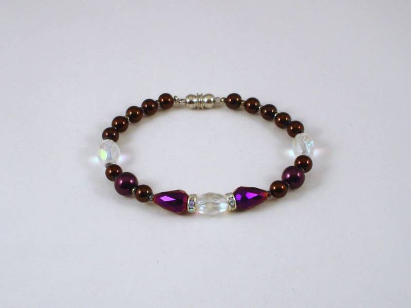 Armband Perlen Und Kristallen Armband Perlen Und Kristallen von KaraMazaniDesign