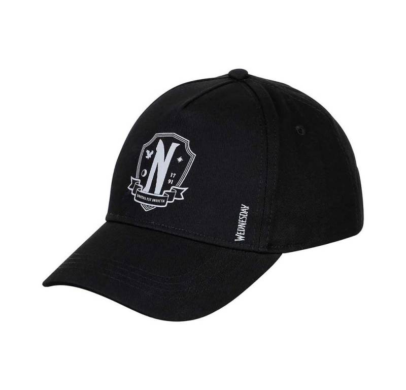 Karactermania Baseball Cap Wednesday Cap Cappy Schirmmütze Snapback Kappe Kinder Cooles Design von Karactermania