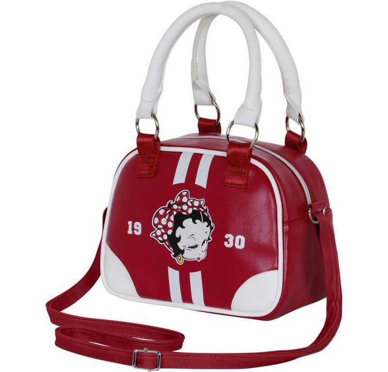 Karactermania Bowlingtasche Betty Boop Handtasche Henkeltasche Umhängetasche Rockabilly Handbag von Karactermania