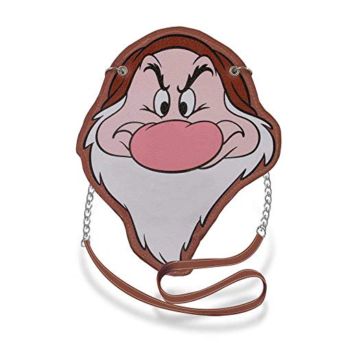 Karactermania Diseny Icons Brummbär-Slim Kette Schultertasche Umhängetasche, 20 cm, Brown von Karactermania