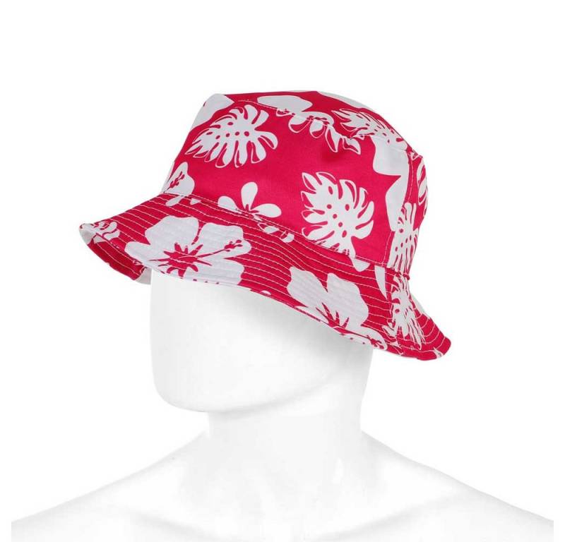 Karactermania Fischerhut Hawaii Bucket Kindermütze Rot Hut Mütze Sommerhut Sommerliches Design von Karactermania