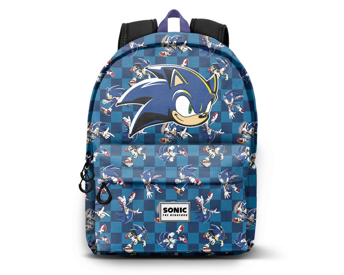 Karactermania Freizeitrucksack SEGA Sonic Tagesrucksack Laptoprucksack Cityrucksack, mit Laptopfach von Karactermania
