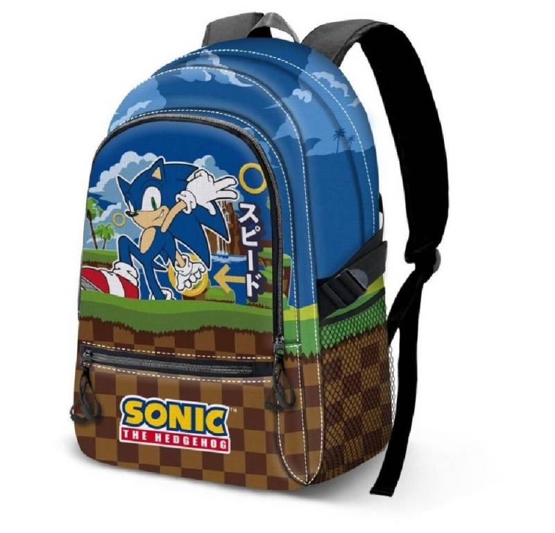 Karactermania Freizeitrucksack Sonic the Hedgehog Greenhill adaptable Rucksack 44cm von Karactermania