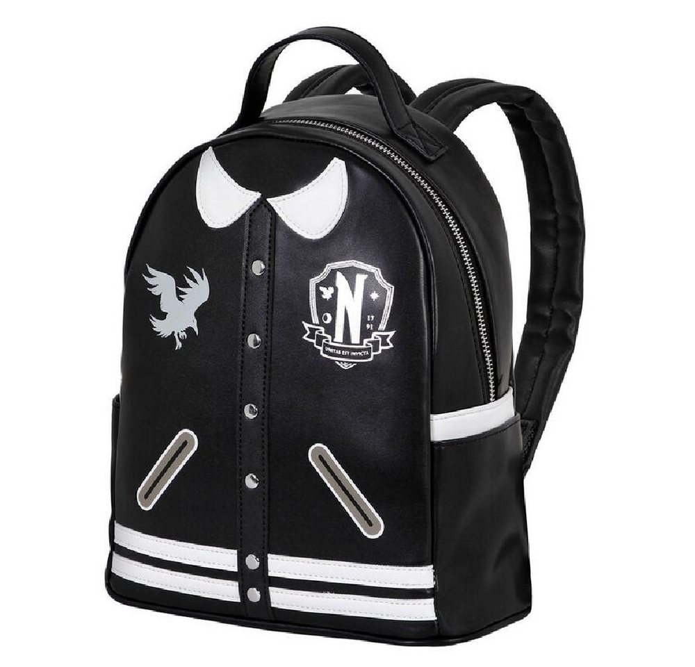 Karactermania Freizeitrucksack Wednesday Varsity Rucksack Karactermania Freizeitrucksack Wednesday Varsity Rucksack von Karactermania