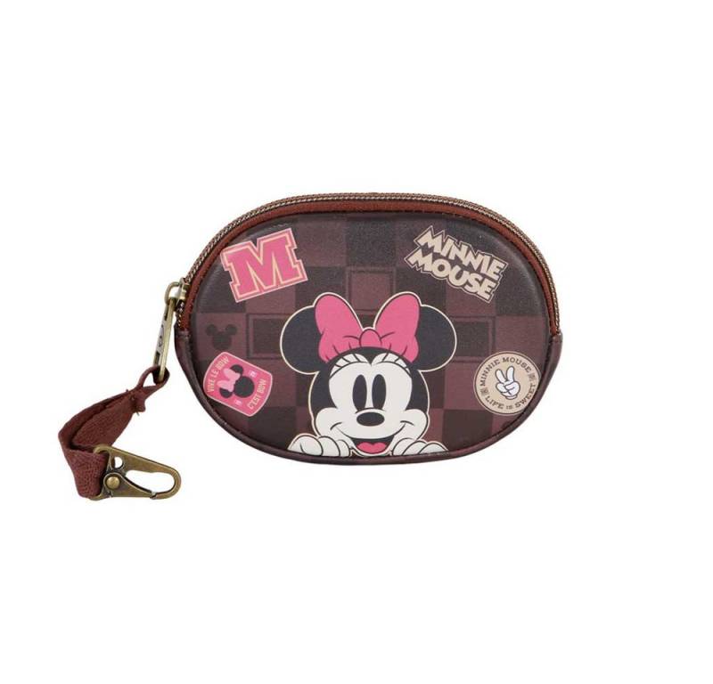 Karactermania Geldbörse Disney Minnie Maus Portemonnaie Portmonee kleiner Geldbeutel Anhänger von Karactermania