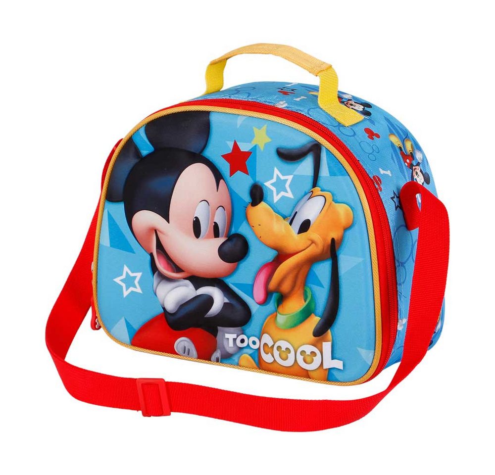 Karactermania Kindergartentasche Disney Micky Maus Frühstückstasche Kinder Umhängetasche Lunch Bag, Isolierende Innenauskleidung Karactermania Kindergartentasche Disney Micky Maus Frühstückstasche Kinder Umhängetasche Lunch Bag, Isolierende Innenauskleidung von Karactermania