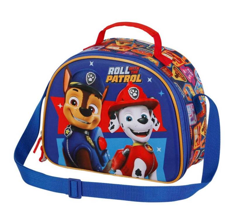 Karactermania Kindergartentasche Paw Patrol Vorschultasche Frühstückstasche Kinder Umhängetasche, Isolierende Innenauskleidung von Karactermania