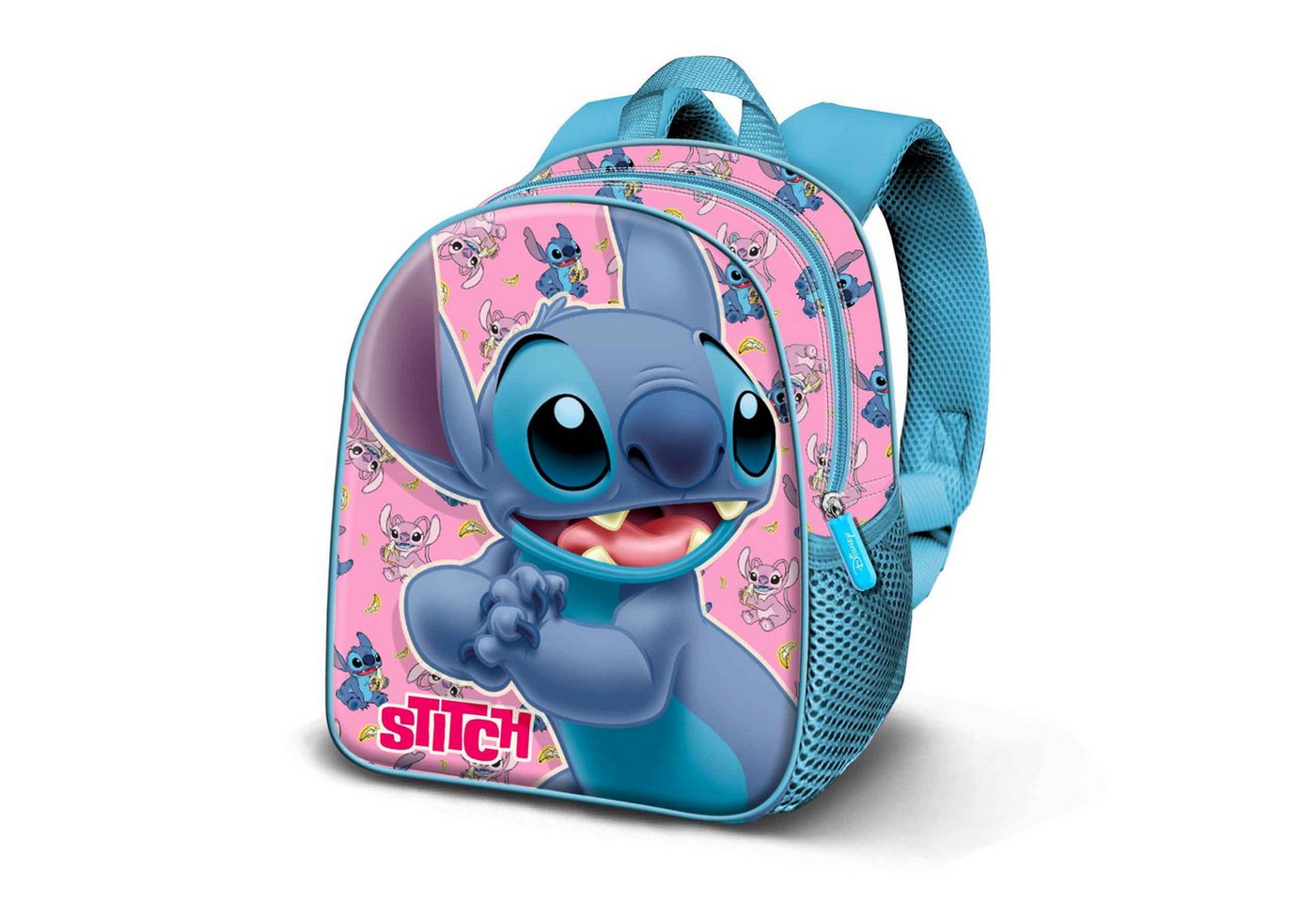 Karactermania Kinderrucksack Disney Lilo & Stitch 3D kleiner Rucksack Kindergartenrucksack von Karactermania