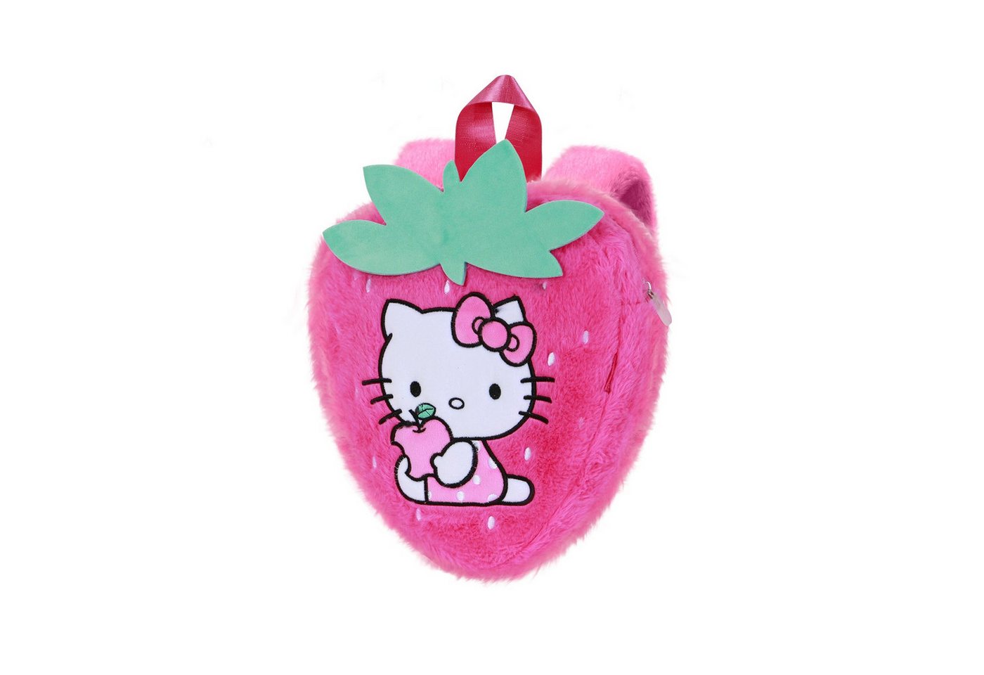 Karactermania Kinderrucksack Sanrio Hello Kitty Kuromi Strawberry Plüsch Rucksack für Kinder von Karactermania
