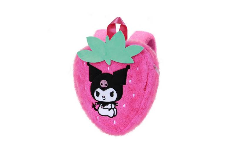 Karactermania Kinderrucksack Sanrio Hello Kitty Kuromi Strawberry Plüsch Rucksack für Kinder von Karactermania