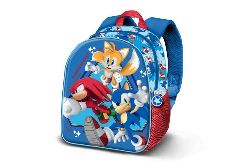 Karactermania Kinderrucksack Sonic The Hedgehog SEGA3D kleiner Rucksack Kindergartenrucksack von Karactermania