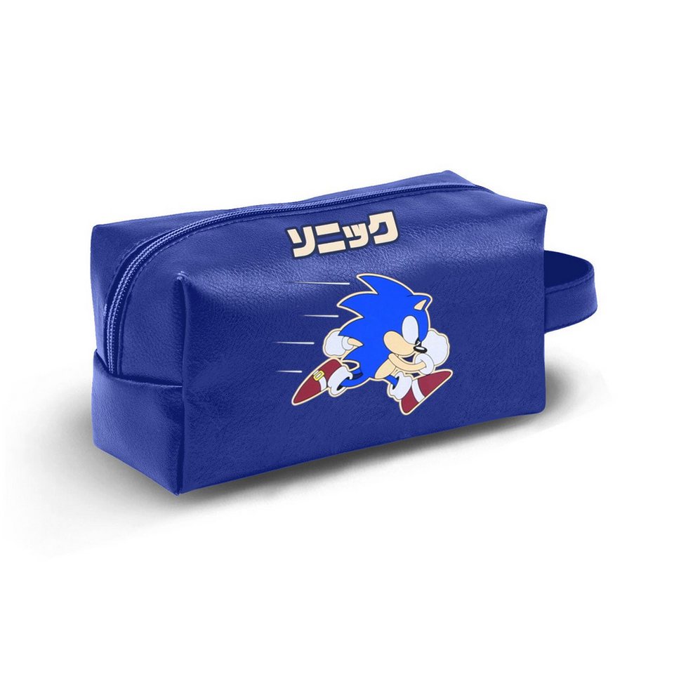 Karactermania Kulturbeutel Sonic The Hedgehog SEGA große Kulturtasche Kosmetiktasche Reisetasche von Karactermania
