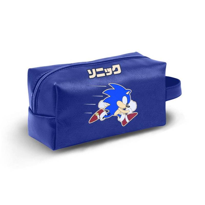Karactermania Kulturbeutel Sonic The Hedgehog SEGA große Kulturtasche Kosmetiktasche Reisetasche von Karactermania