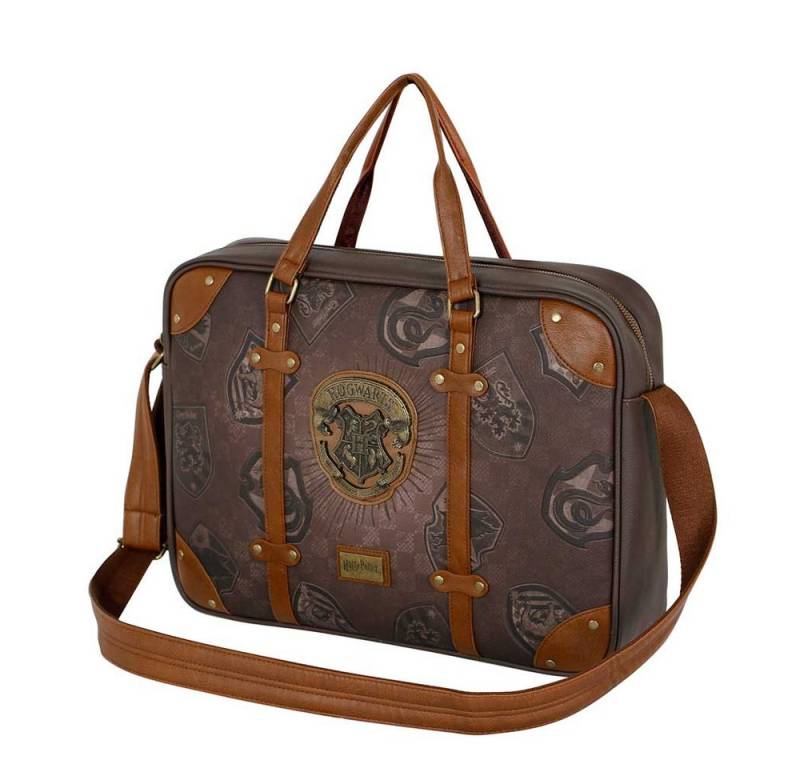 Karactermania Laptoptasche Harry Potter Computertasche Arbeitstasche Steampunk Notebooktasche, Hogwarts Emblem von Karactermania