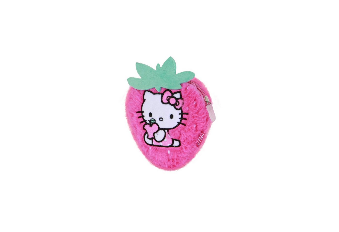Karactermania Mini Geldbörse Sanrio Hello Kitty Kuromi Kinder Münzbörse Plüsch Erdbeere von Karactermania
