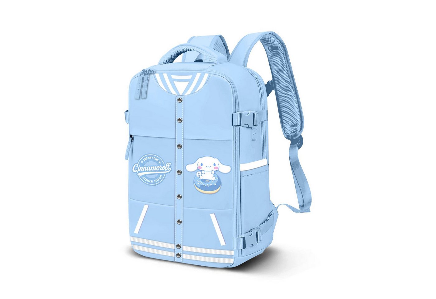 Karactermania Reiserucksack Sanrio Cinnamoroll Mercury Rucksack Freizeitrucksack blau, ideale Handgepäcksgröße von Karactermania