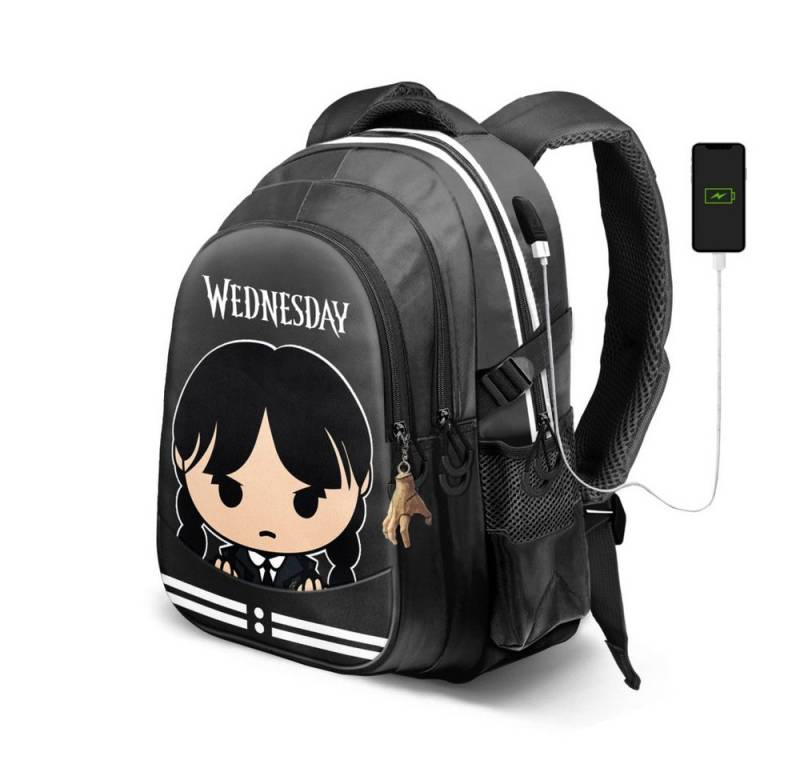 Karactermania Rucksack Wednesday Rucksack Cute Running von Karactermania