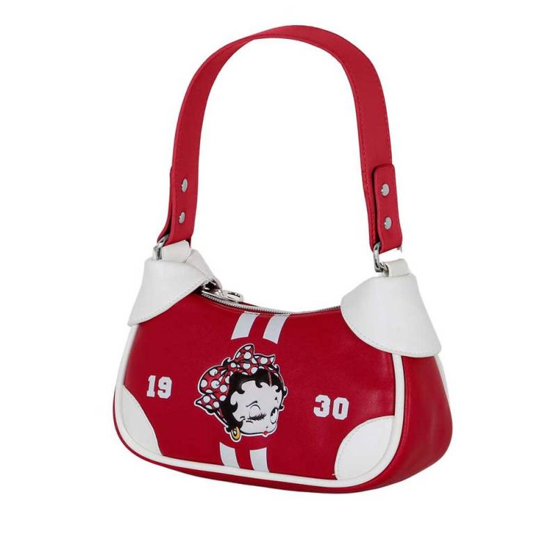 Karactermania Schultertasche Betty Boop Varsity Umhängetasche Handtasche Tasche City Bag von Karactermania
