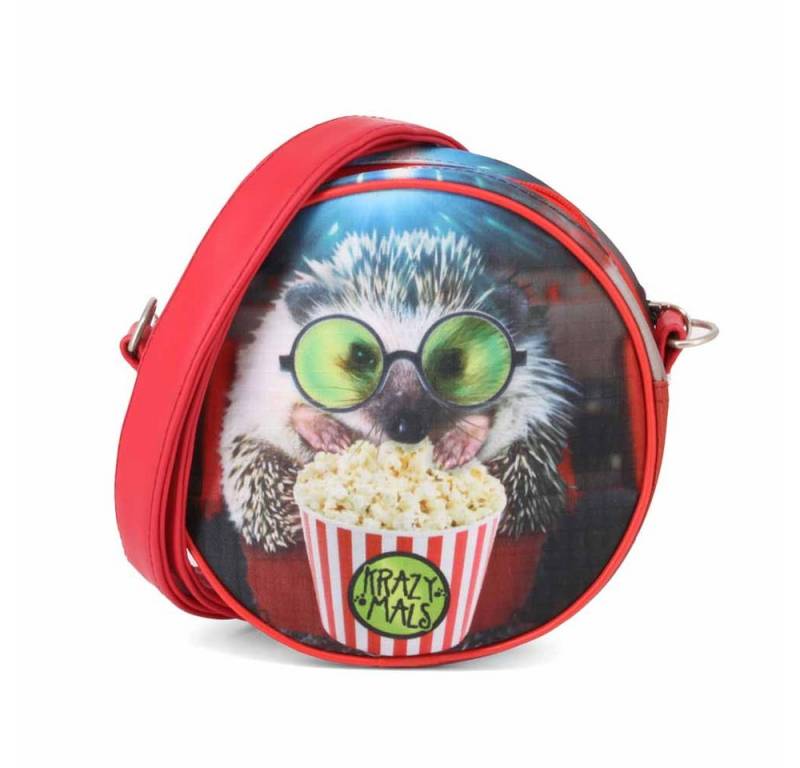 Karactermania Schultertasche Krazymals Hedgehog Umhängetasche Messenger Bag Daily Tasche von Karactermania