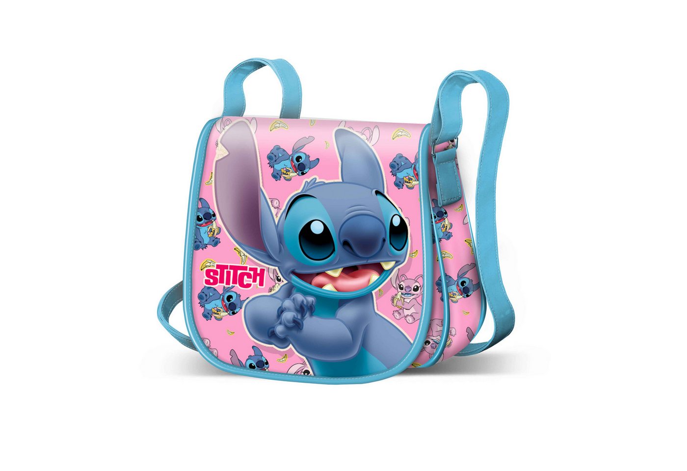 Karactermania Umhängetasche Disney Lilo & Stitch Mini Muffin Schultertasche Kindertasche von Karactermania