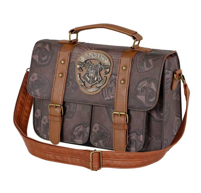 Karactermania Umhängetasche Harry Potter Schultertasche Tasche Steampunk Laptoptasche, Hogwarts Emblem von Karactermania