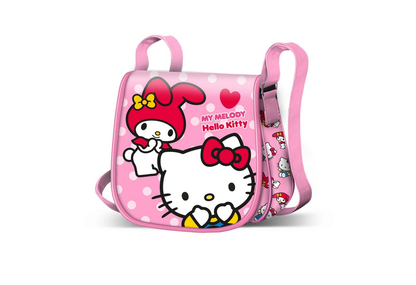 Karactermania Umhängetasche Sanrio Hello Kitty Mini Muffin Schultertasche Kindertasche von Karactermania