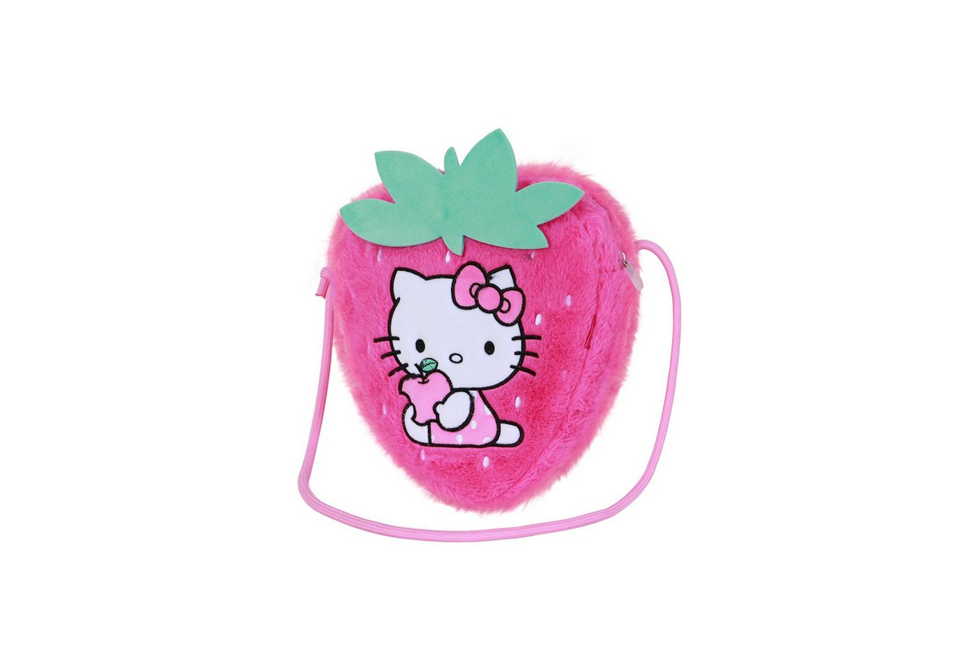 Karactermania Umhängetasche Sanrio Hello Kitty Plüsch Erdbeer kleine Tasche von Karactermania