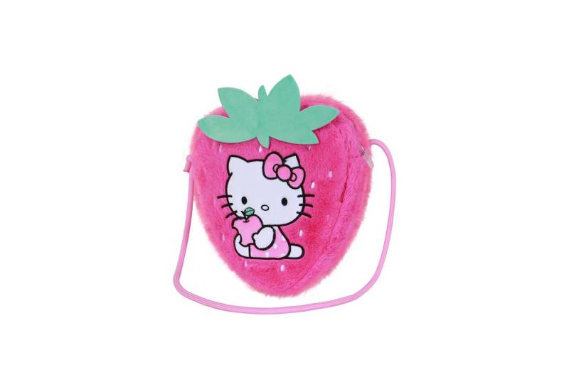 Karactermania Umhängetasche Sanrio Hello Kitty Plüsch Erdbeer kleine Tasche von Karactermania