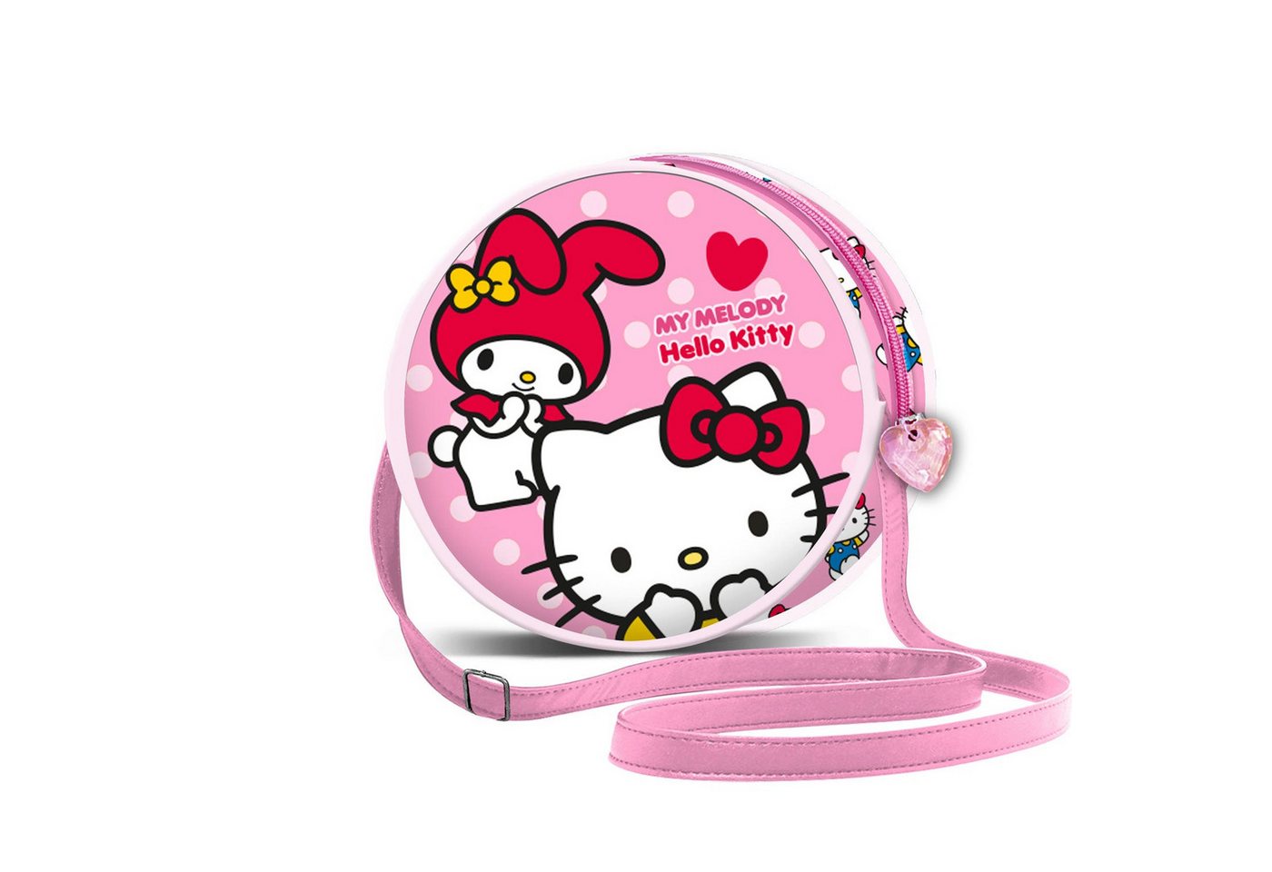 Karactermania Umhängetasche Sanrio Hello Kitty Schultertasche Kindertasche Messenger Bag Tasche von Karactermania